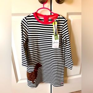 Joules dress with doggy overlay - new with tags